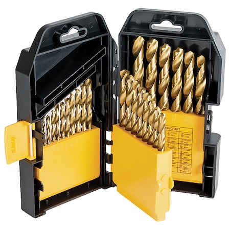 Star Asia Titanium Coated Drill Bit 29-Pc Set 16530